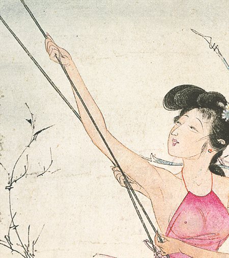 汾阳-胡也佛的仕女画和最知名的金瓶梅秘戏图